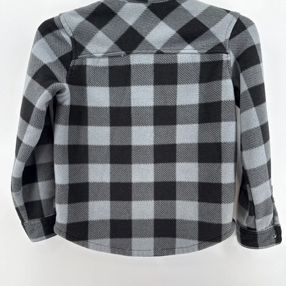 Eddie Bauer‎ BOYS FAUX SHEARLING-LINED SHIRT JACKET Size 10-12